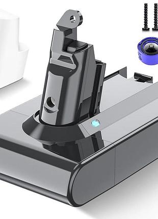 Аккумулятор для пылесоса dyson v6 6000 мач replacement li-ion tool battery сменная батарея для dyson v6 21.6 в