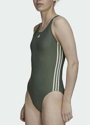 Купальник жіночий суцільний adidas, хакі, розмір xs (34)