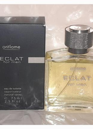Туалетна вода oriflame eclat for men 75 мл для чоловіків