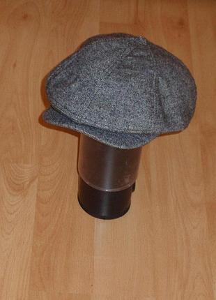 Кепка/восьмиклинка h&m tweed grey cap era polo ck original l-xl-xxl (59-60-61см) stetson жиганка barbour