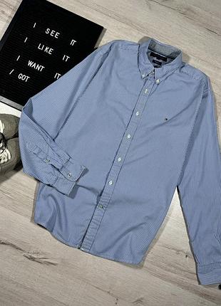 Сорочка в смужку tommy hilfiger