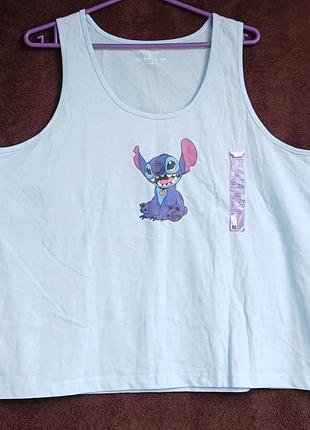 Майка женская стич, xl, eur 46-48