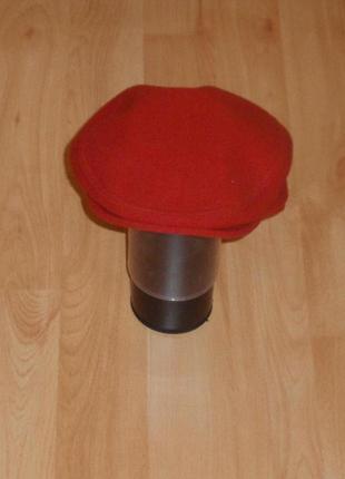 Флісова кепка/жиганка capo austria fleece red polo cap kangol xl-xxl 59-60-61-62-63 см columbia x stetson