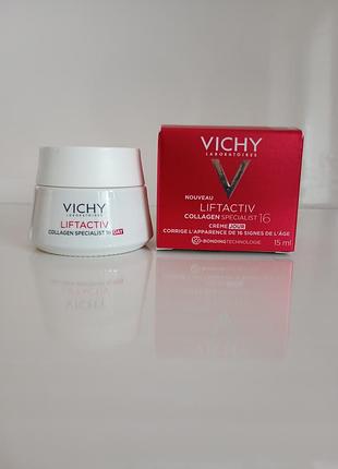 Vichy liftactiv collagen specialist 16 day крем-ліфтинг 15ml.