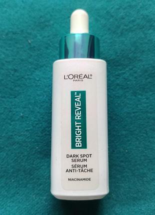 Сироватка для обличчя l'oréal paris bright reveal dark spot serum