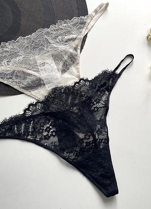 2 шт комплект трусиків мереживних h&m