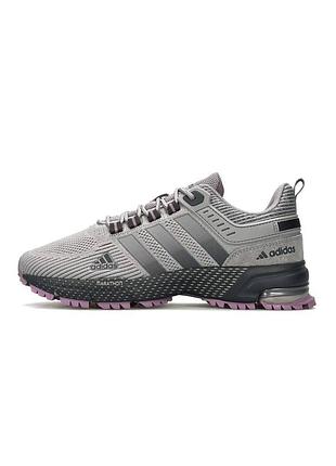 😍 женские кроссовки adidas marathon light grey