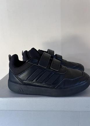 Детские черные сникерсы adidas tensaur sport 3.0 cf k