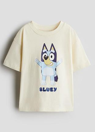 Футболка  bluey  h&m