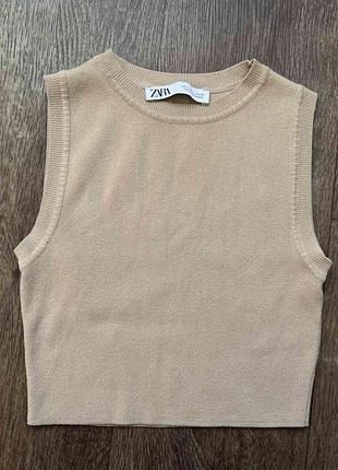 Жилетка топ кофта zara 4
