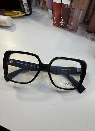 Окуляри miu miu жіночі, чорні