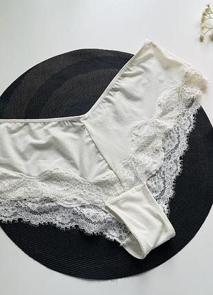 Трусики молочні з мереживом h&m