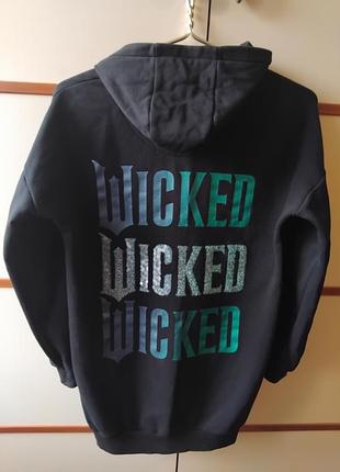 Худи wicked оригинальный мерч universal studios. толстовка, размер s