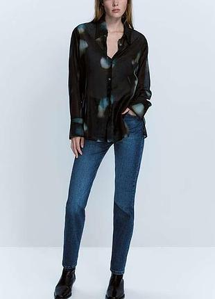 Рубашка с шелком massimo dutti 5
