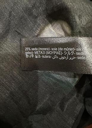Рубашка с шелком massimo dutti 9