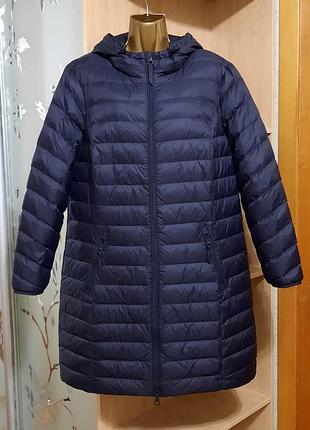 Пуховик c&a real down натуральний пух р. eur 44 куртка пальто демі light down
