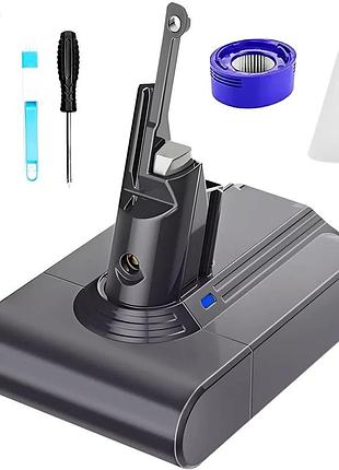 Сменный литий-ионный аккумулятор rechargeable battery pack v7 21.6v 5000mah литий ионный аккумулятор для беспроводных пылесосов