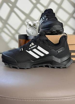 Водонепроникні кросівки adidas terrex ax4 gtx black white