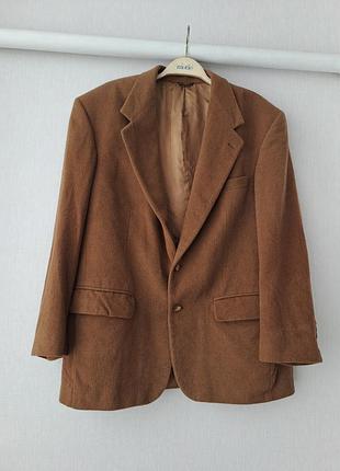 Винтажный пиджак ausa camel 5