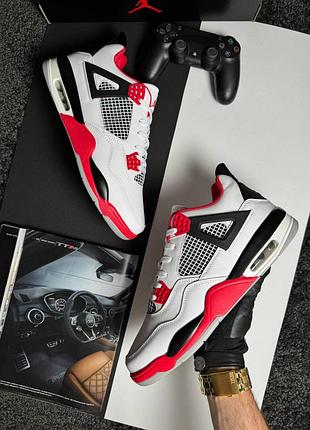 Чоловічі демісезонні повсякденні кросівки nike air jordan 4 retro