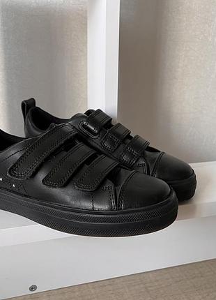 Кросівки дитячі clarks чорні, розмір 29.5, устілка 19.5 см