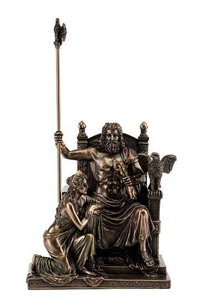 Статуетка "зевс і гера" (29 см) veronese