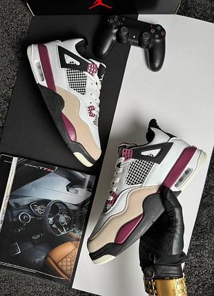 Чоловічі демісезонні повсякденні кросівки nike air jordan 4 retro