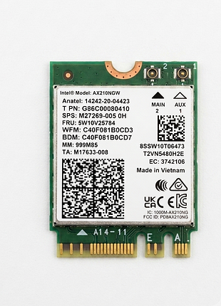 Сетевая карта wi-fi m.2 edup ep-ax210ngw беспроводная сетевая карта для компьютера и ноутбука