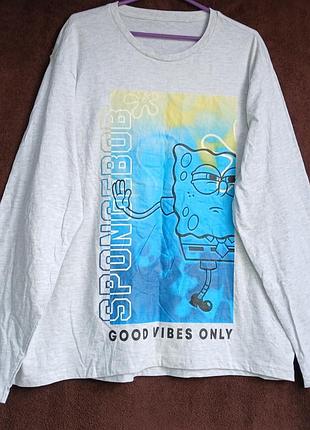 Лонглослив мужской spongebob, 2xl, батл