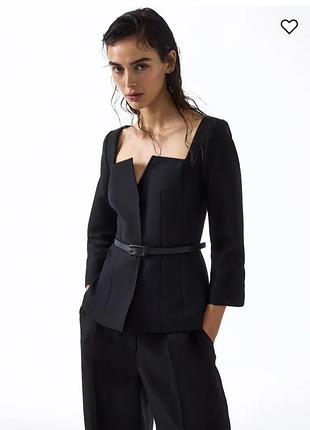Приталенный блейзер жакет новая коллекция h&amp;m