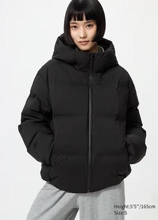 Seamless down parka безшовний пуховик uniqlo