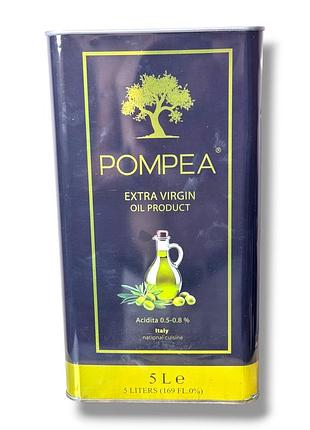 Оливковое масло pompea extra virgin oil product 5 л