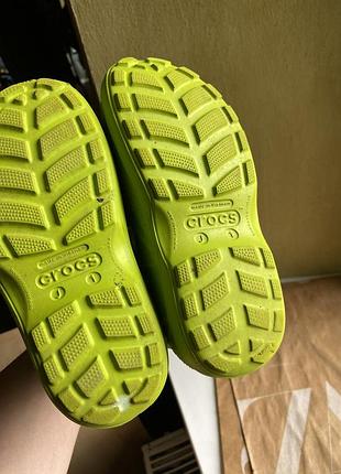 Сапоги crocs j1 31 32 размер 4