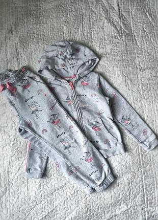 Утеплений костюм m&s 5-6р