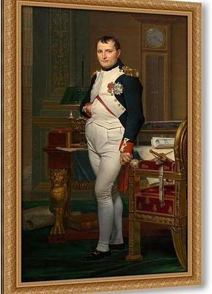 Картина наполеона 60х40 см napoleon painting большая картина императора наполеона в золотой раме