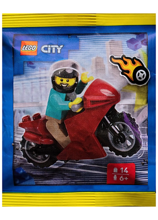 Набор конструктора lego city motorcycle with driver