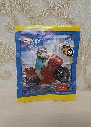 Набор конструктора lego city motorcycle with driver 2