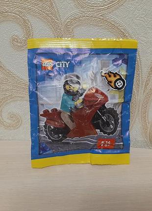 Набор конструктора lego city motorcycle with driver 3