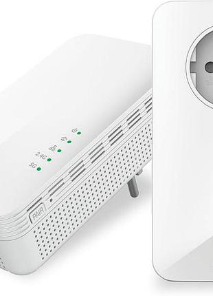 Адаптер для интернета через розетку strong powerline wifi 1000 duo сетевой комплект интернета через электрическую сеть