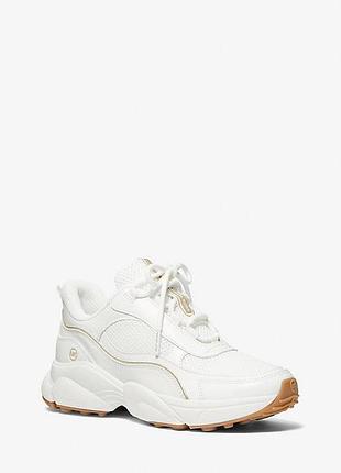 Кроссовки женские michael kors katrina mesh trainer, оригинал, белый, 38 размер
