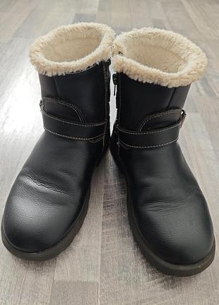 Черевики для дівчинки zara чорні, розмір 29