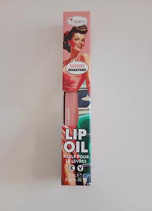 Thebalm huile масло для губ 7ml.