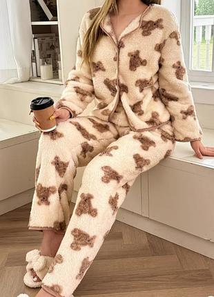 Новая теплая пижамка у медведики 🐻🐻🐻.