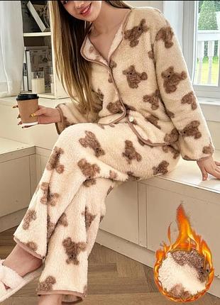 Нова тепла піжамка в медведики 🐻🐻🐻. 3