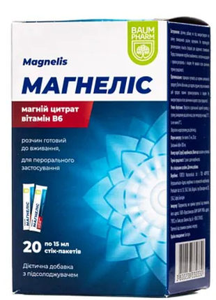 Магнелис baum pharm (14 стиков)
