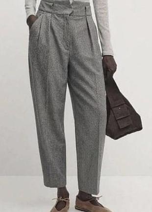 Massimo dutti вовняні брюки штани шерстяные брюки  штаны