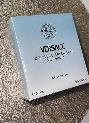 Парфуми жіночі духи versace crystal emerald  італія 90 мл розкішний аромат версаче