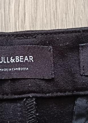 Чорні повсякденні шорти pull&bear m 9