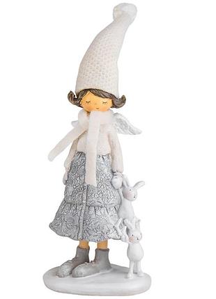 Фигурка "ангел с кроликами", 35см elisey