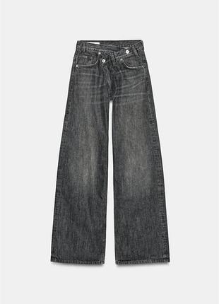 Джинси zara wide leg